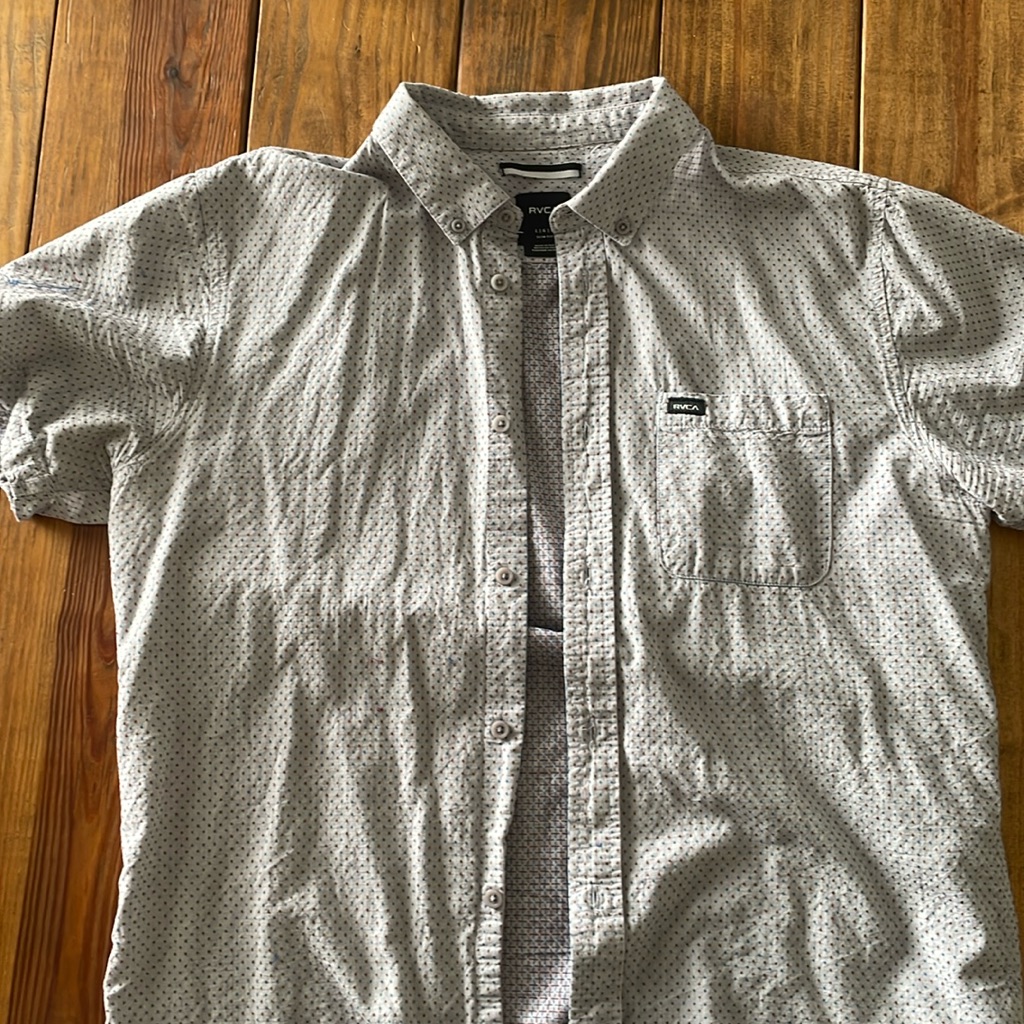 Rvca Large Button Down